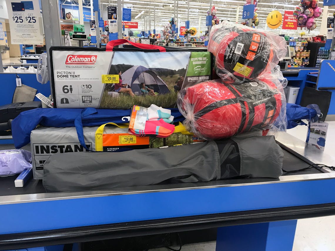 camping gear clearance