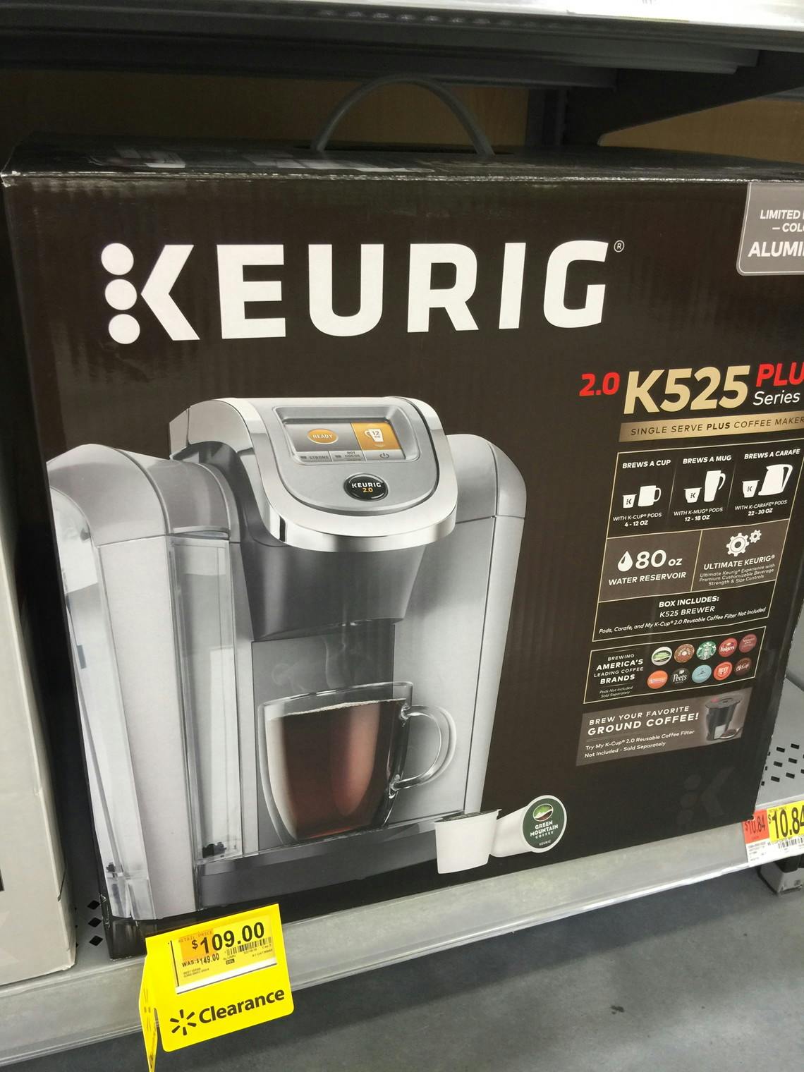 Keurig Clearance at Walmart Keurig K425 Coffee Maker, Only 50 (Reg. 140)! The Krazy Coupon Lady