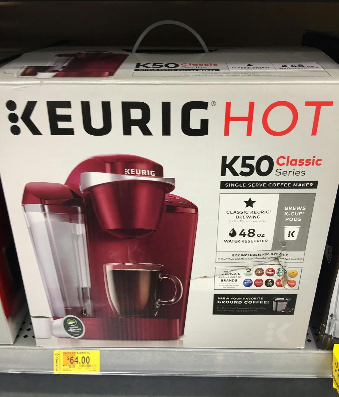 Keurig Clearance at Walmart Keurig K425 Coffee Maker, Only 50 (Reg