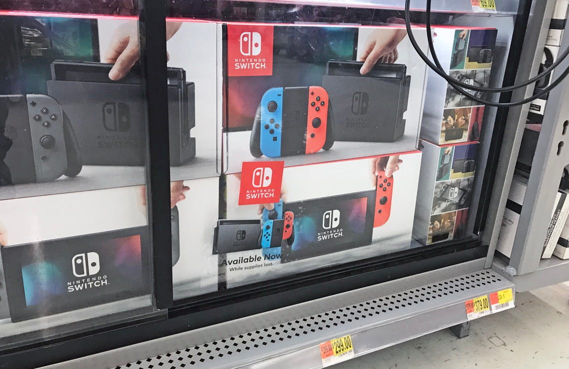 does walmart have nintendo switch
