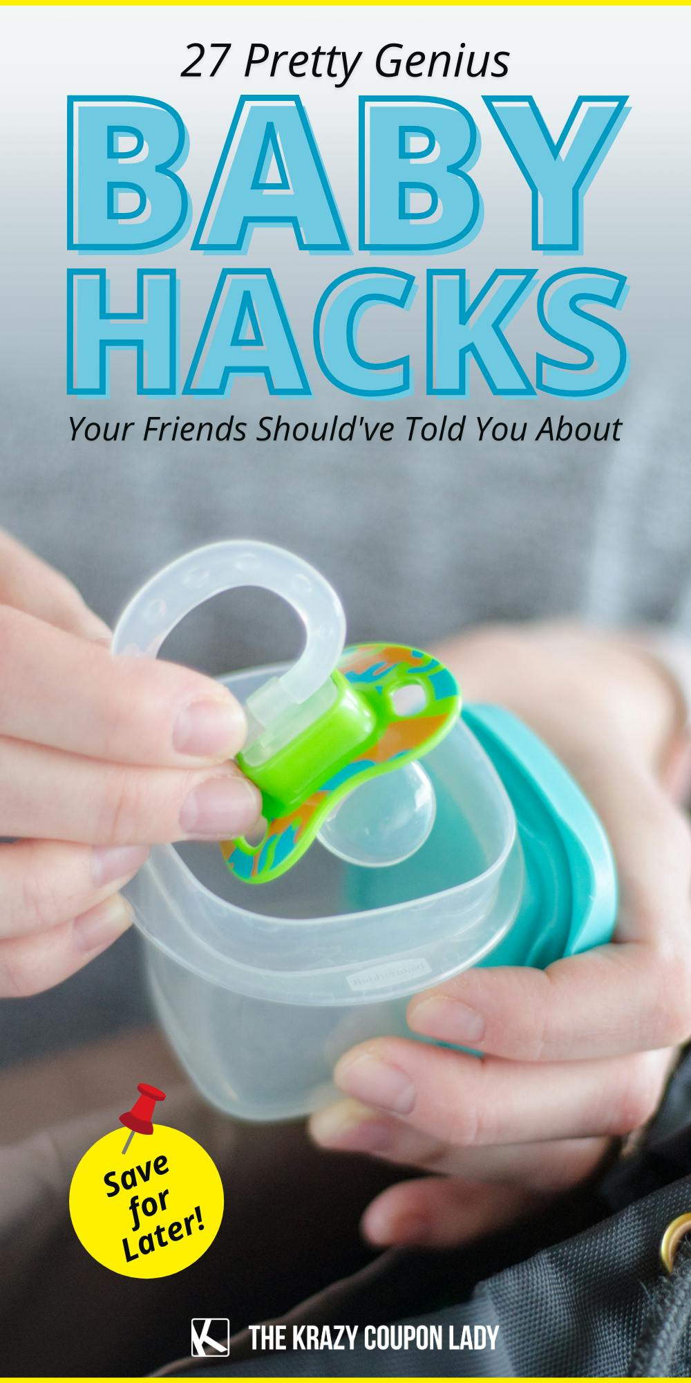 27 Baby Hacks Your Friends Should Have Told You About
