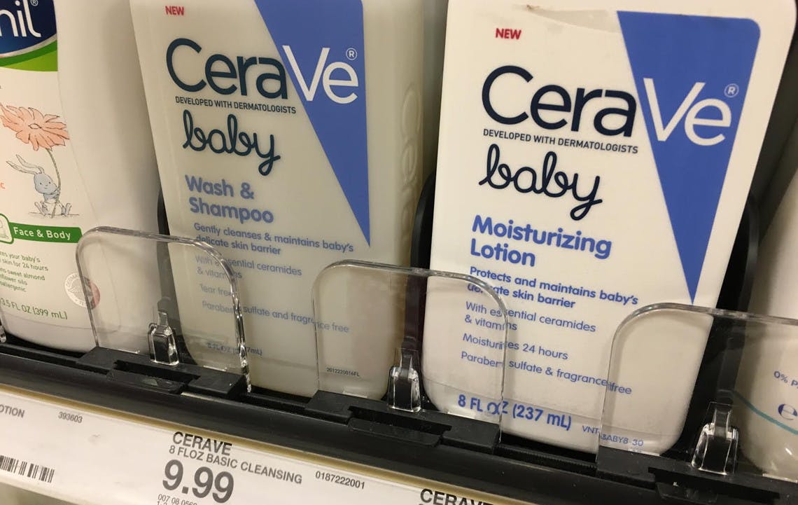 cerave baby wash and shampoo target