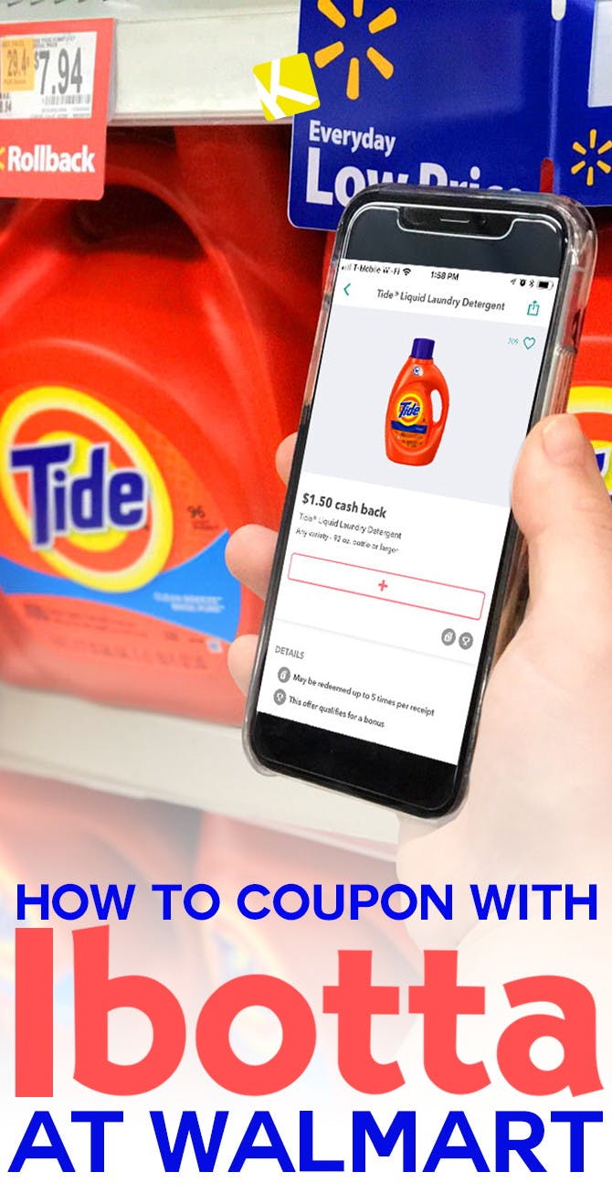 How to Coupon With Ibotta at Walmart