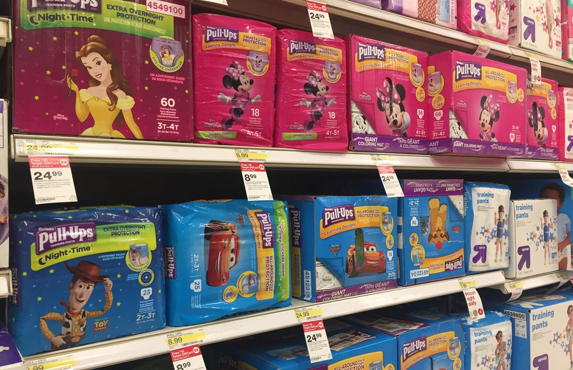 Huggies Pull-Ups Jumbo Packs, Only $1 