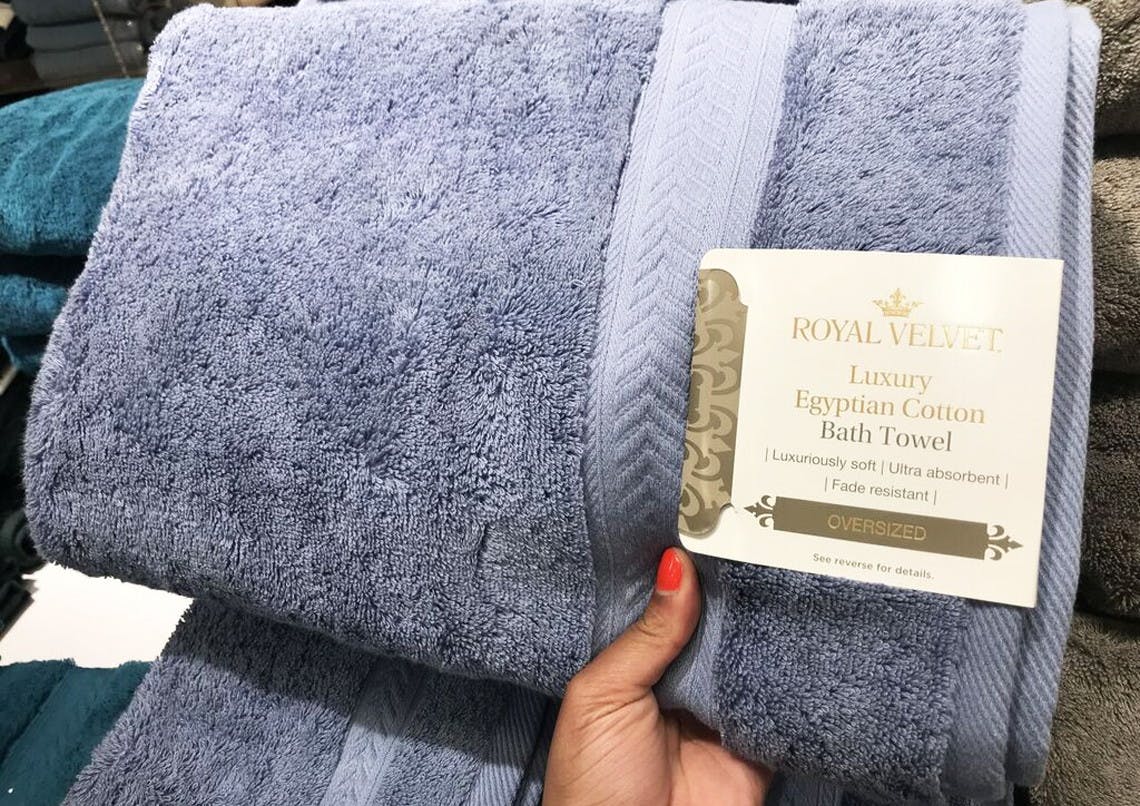 Royal Velvet Luxury Egyptian Cotton Bath Towels As Low As 6 50 At Jcpenney Reg 26 00 The Krazy Coupon Lady