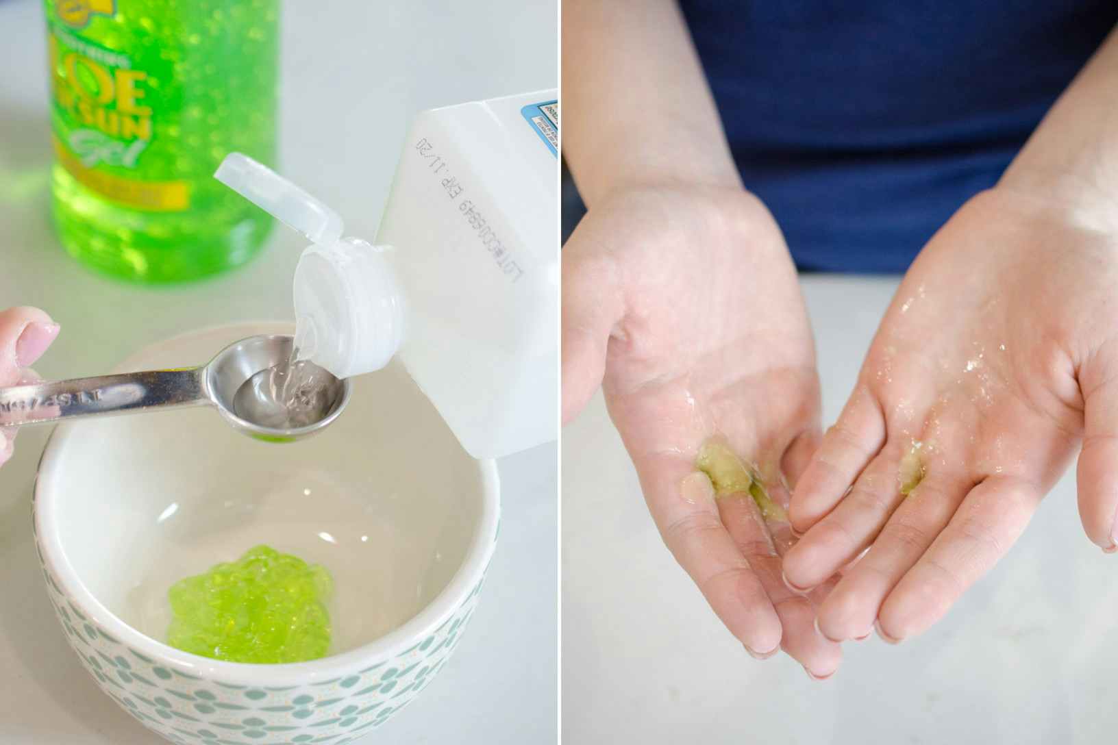 DIY hand sanitizer.