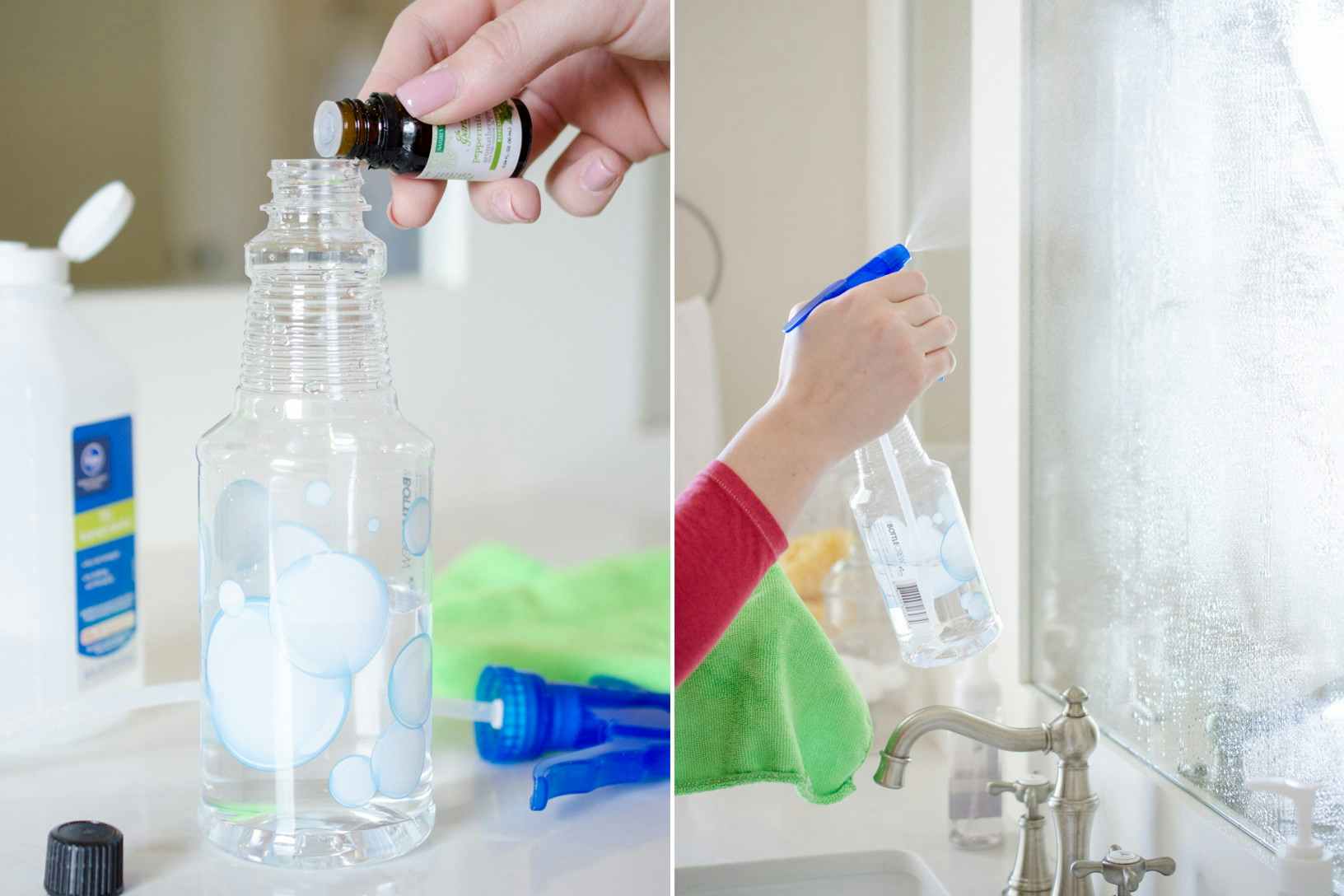 Make glass and mirror cleaner.