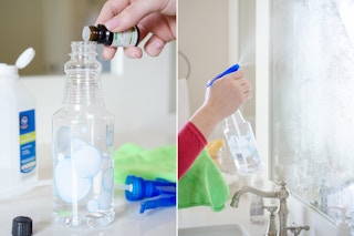 Make glass and mirror cleaner.