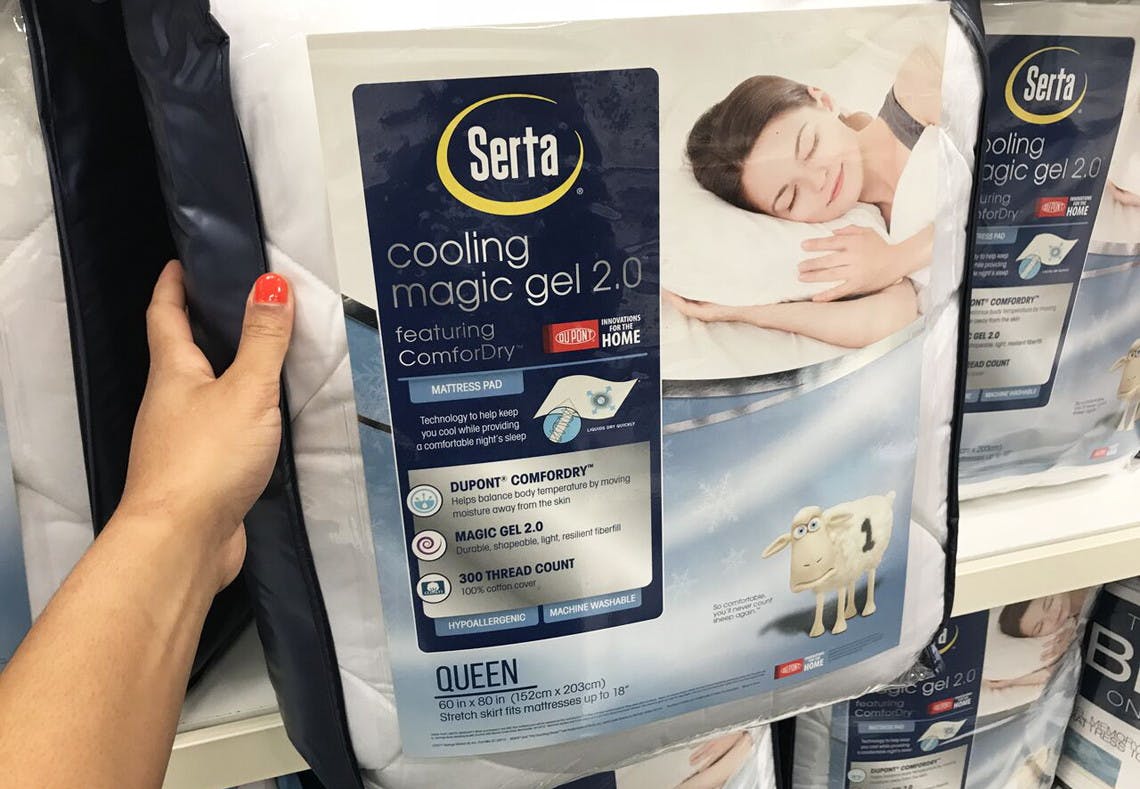 kohls serta cooling mattress pad