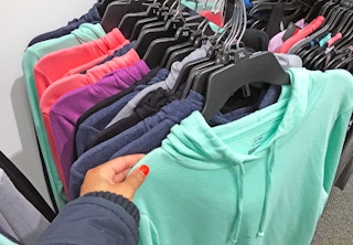 kohls womens tek gear french terry thumb hole hoodie 3.9-22