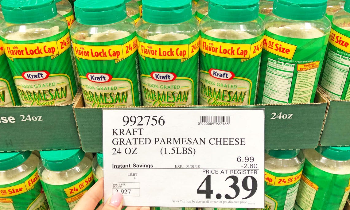 Unadvertised Savings 24 Ounce Kraft Parmesan Cheese 4 39 At Costco The Krazy Coupon Lady,Flirtini Recipe With Champagne
