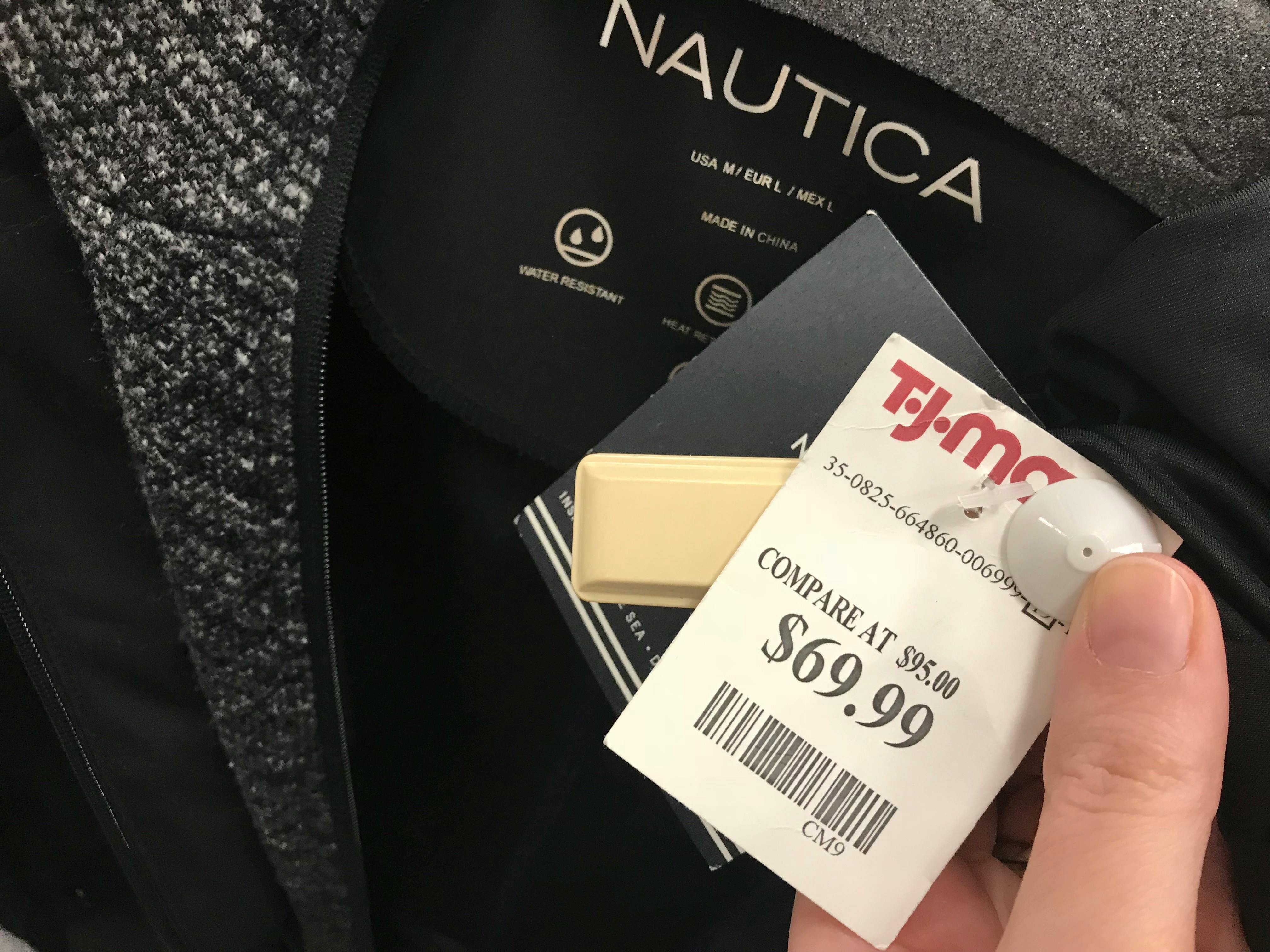 tj maxx north face jacket