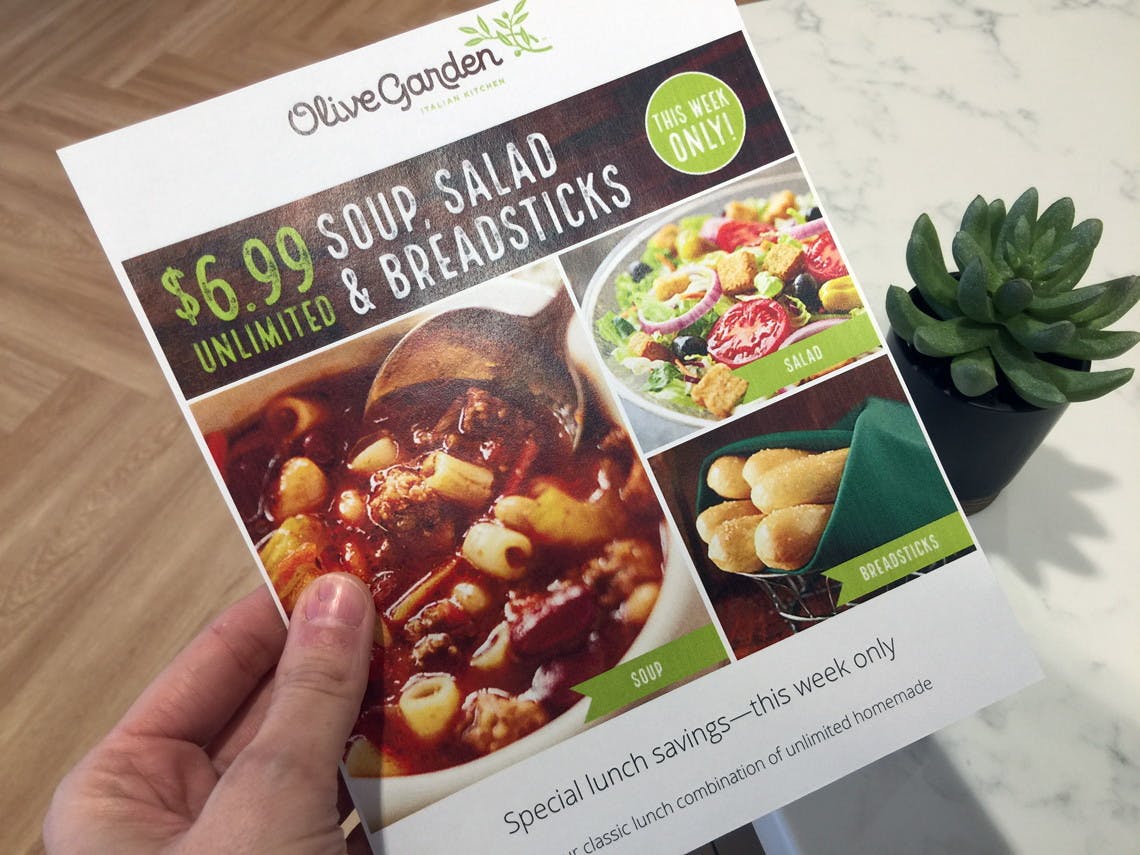 This Week Only: $6.99 Unlimited Soup, Salad & Breadsticks at ...