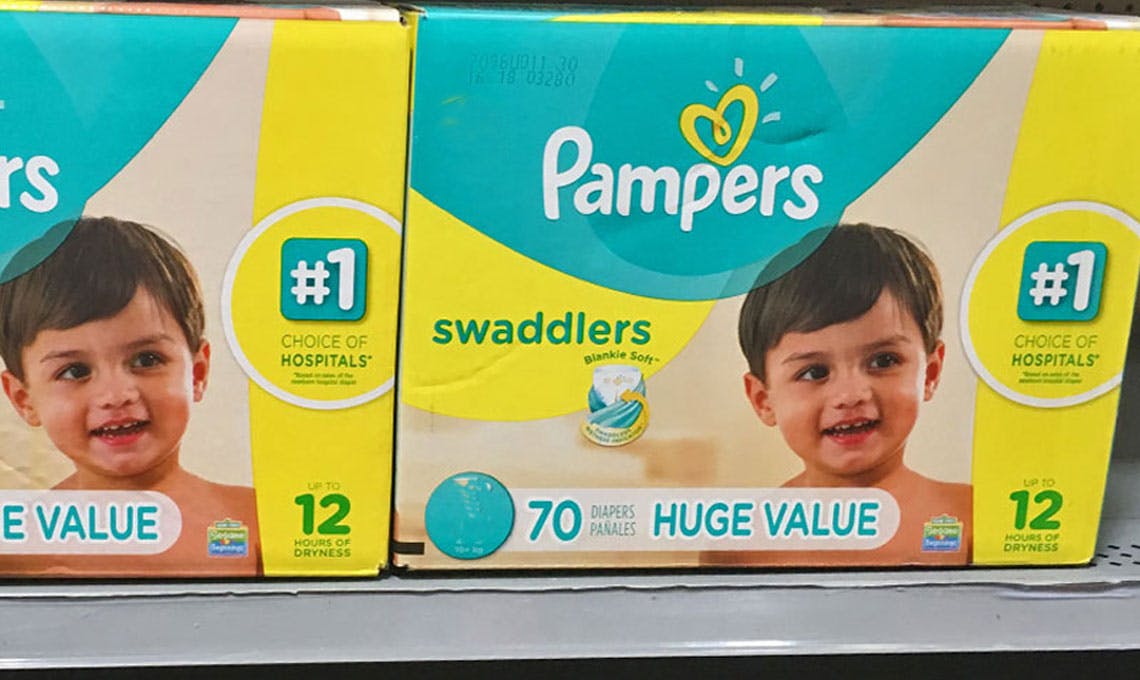 Free 10 Gift Card with Pampers Swaddlers Purchase at
