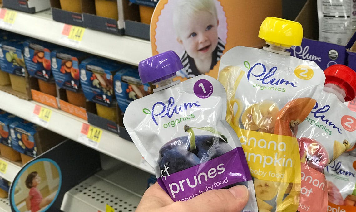 Plum Organics Baby Food Pouches, Only 0.63 at Walmart! The Krazy