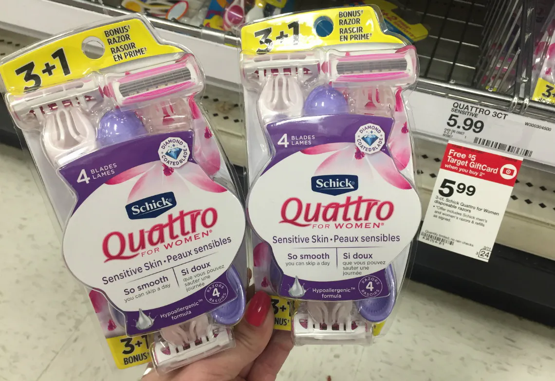 Target Razor Print Now! $1.02 Moneymaker Schick Razors at Target! - The Krazy Coupon ...