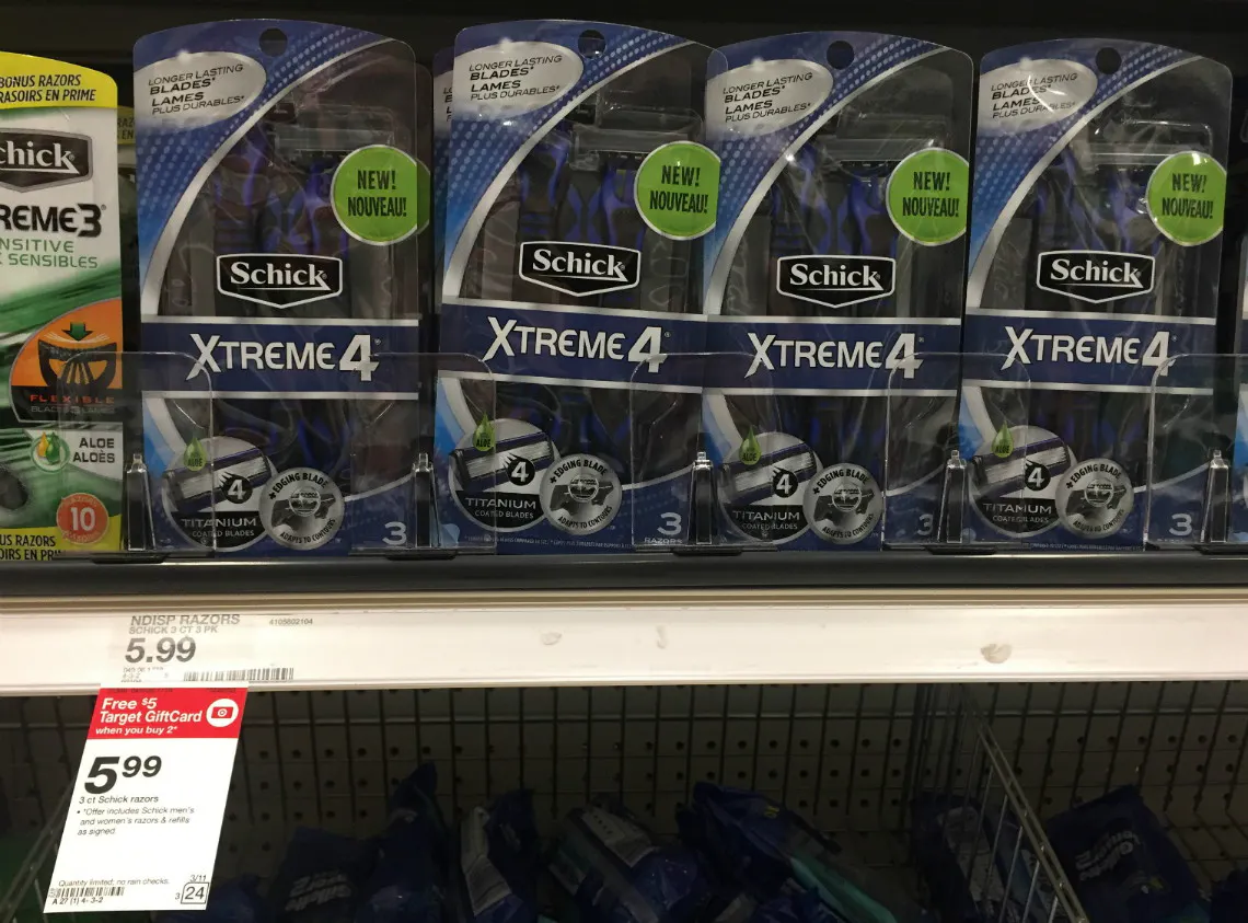 Target Razor Print Now! $1.02 Moneymaker Schick Razors at Target! - The Krazy Coupon ...