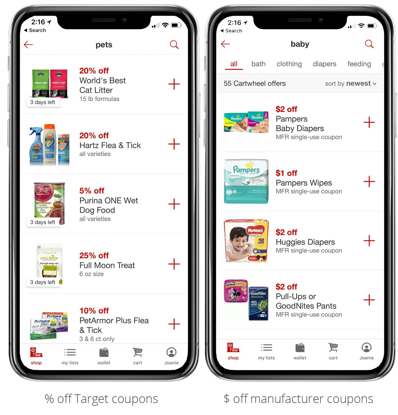 target baby coupons 2019