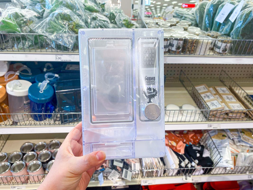 Target Machine In Store Target Dollar Spot Recent Finds: $5 Mini Vending Machine (June 2023 ...