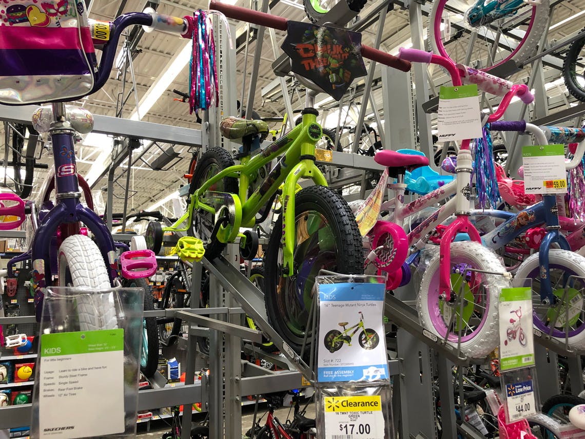 clearance bicycles at walmart
