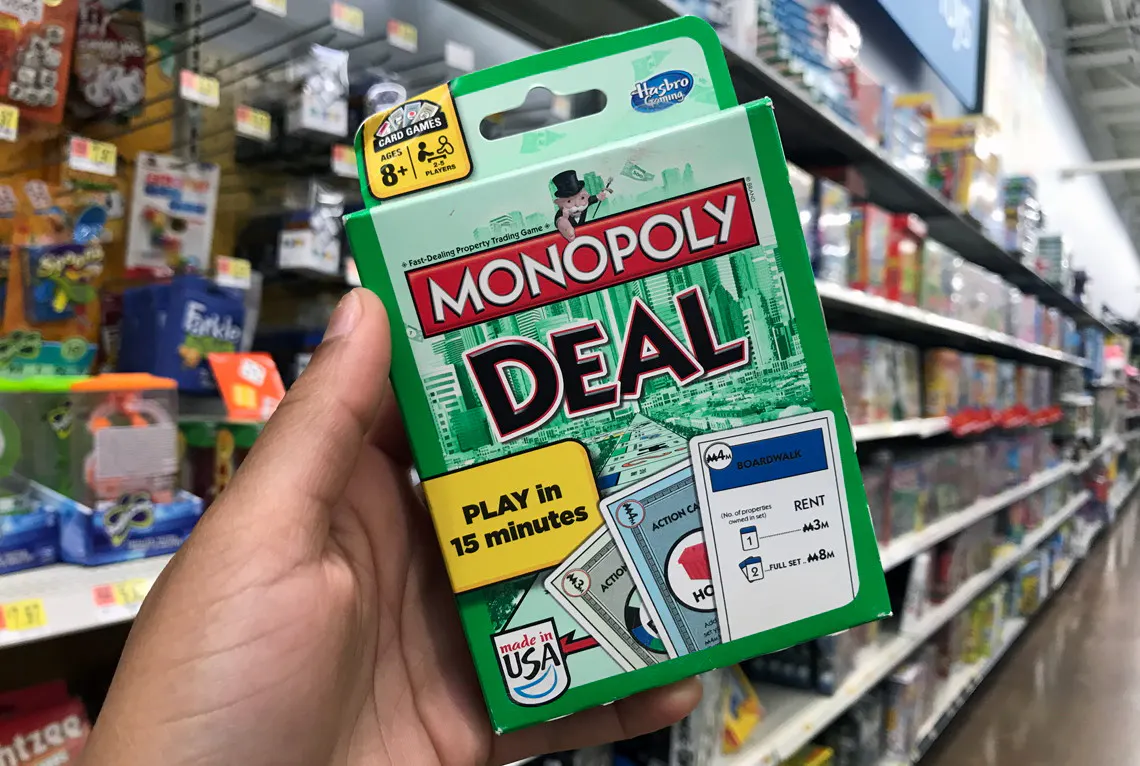Walmart.com: Monopoly Deal Card Game, Only $4.99 + More Game Rollbacks! -  The Krazy Coupon Lady