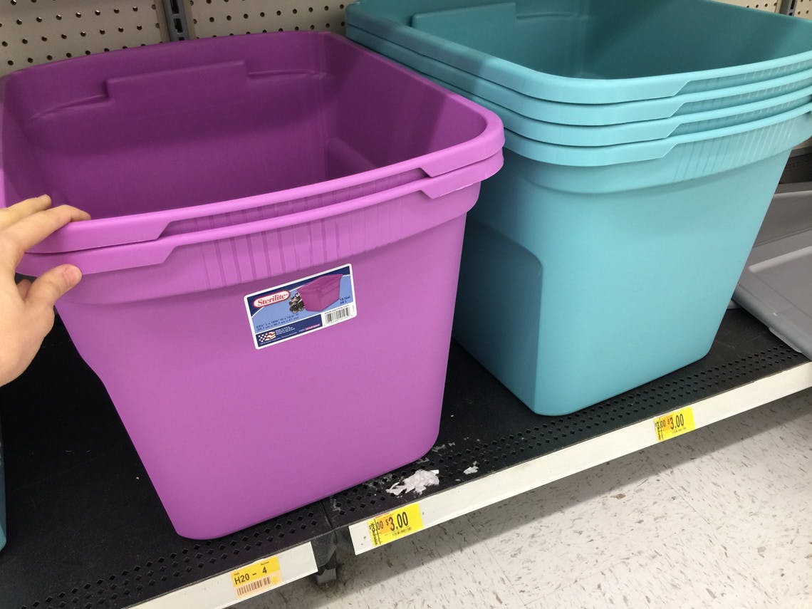 best deal on storage totes