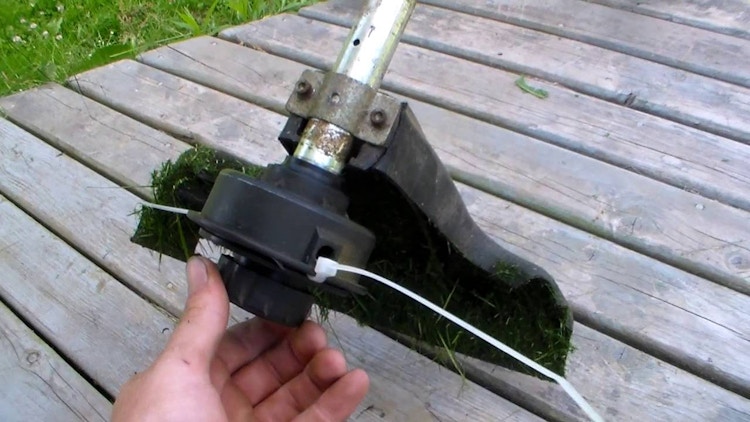 Replace old, worn out weed eater blades.