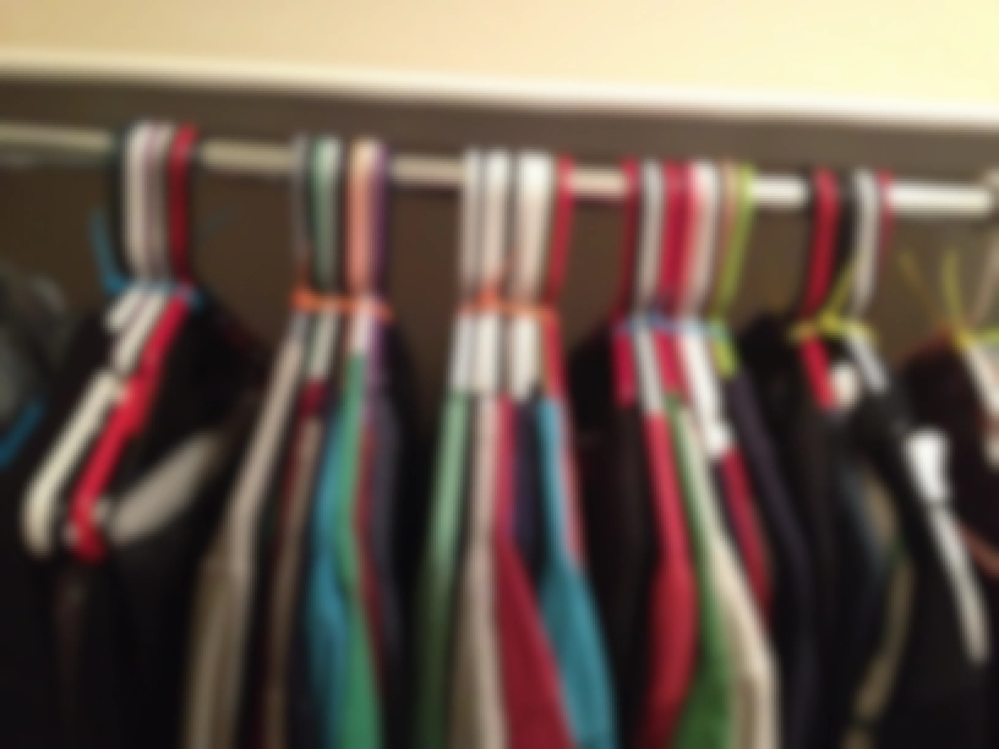 Zip tie hangers together when moving.