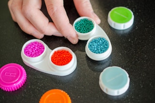 012 kcl contactlens case store beads glitter 1523552478