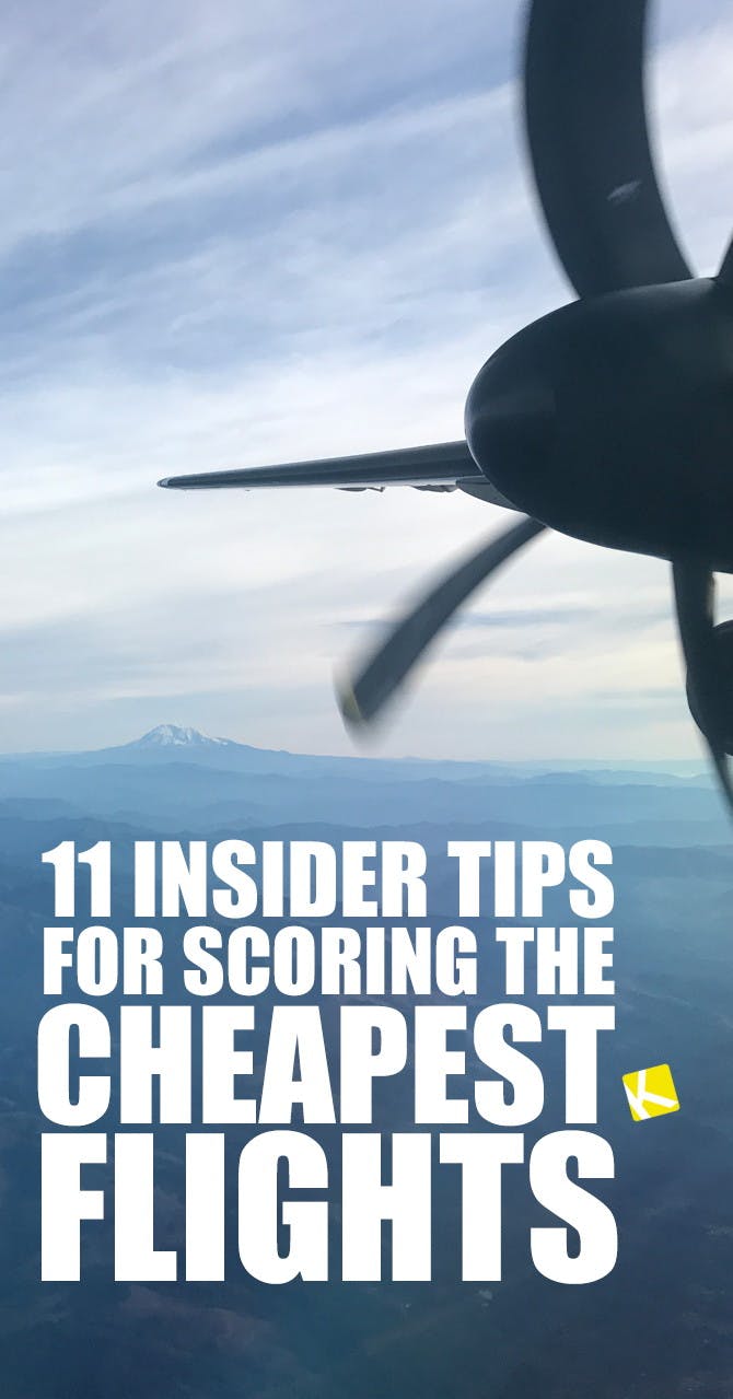 11 Insider Tips for Scoring the Cheapest Flights