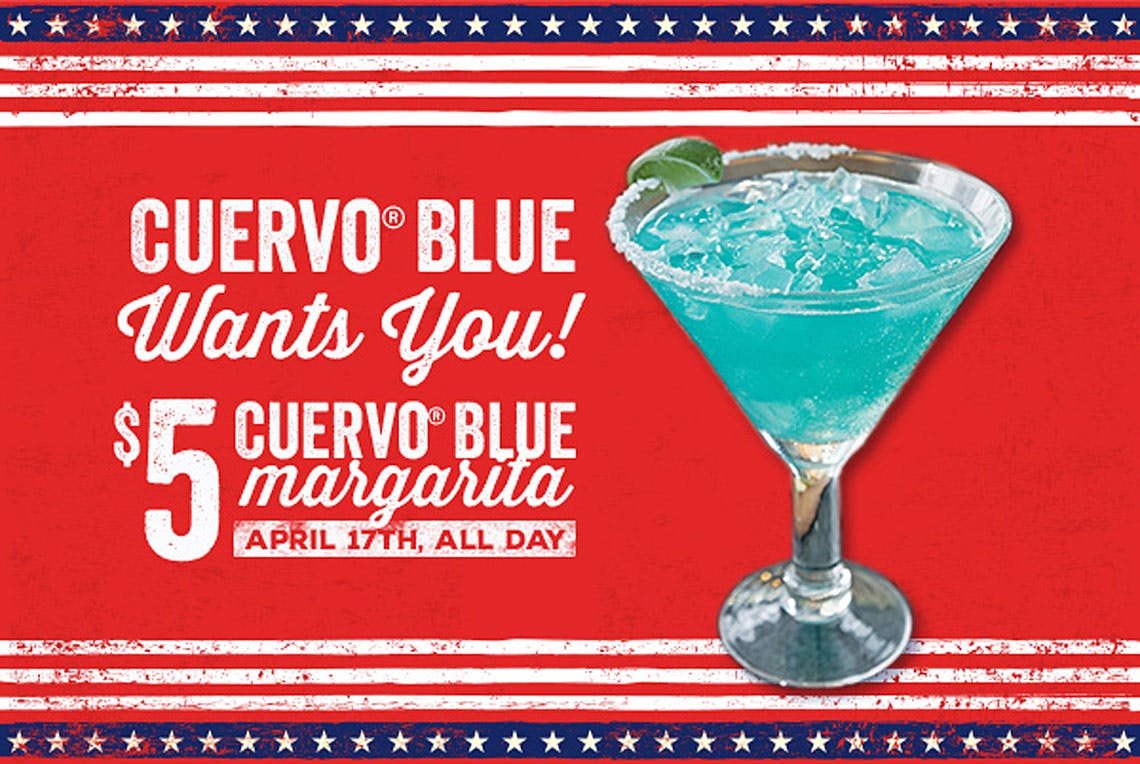 $5 Cuervo Blue Margaritas at Chili's - Today Only! - The ... $5 Cuervo Blue Margaritas at Chili's - Today Only! - The ...