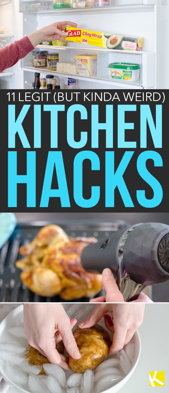 11 Legit (but Kinda Weird) Kitchen Hacks