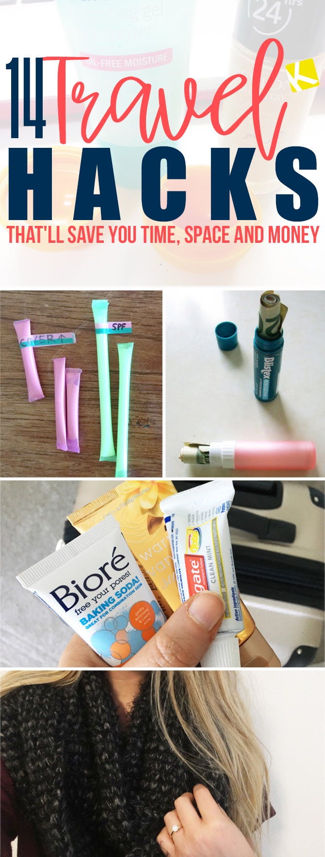 14 Travel Hacks That'll Save You All the Time, Space and Money