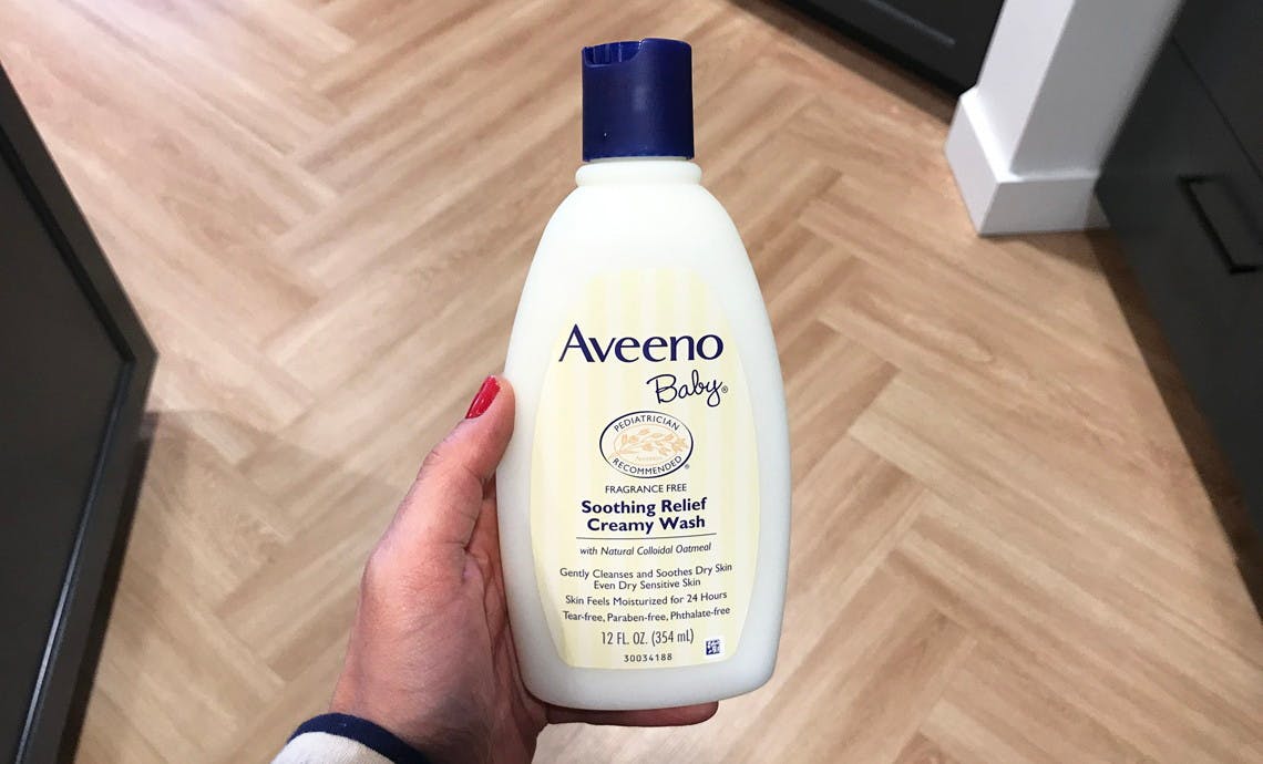 aveeno baby soothing relief wash