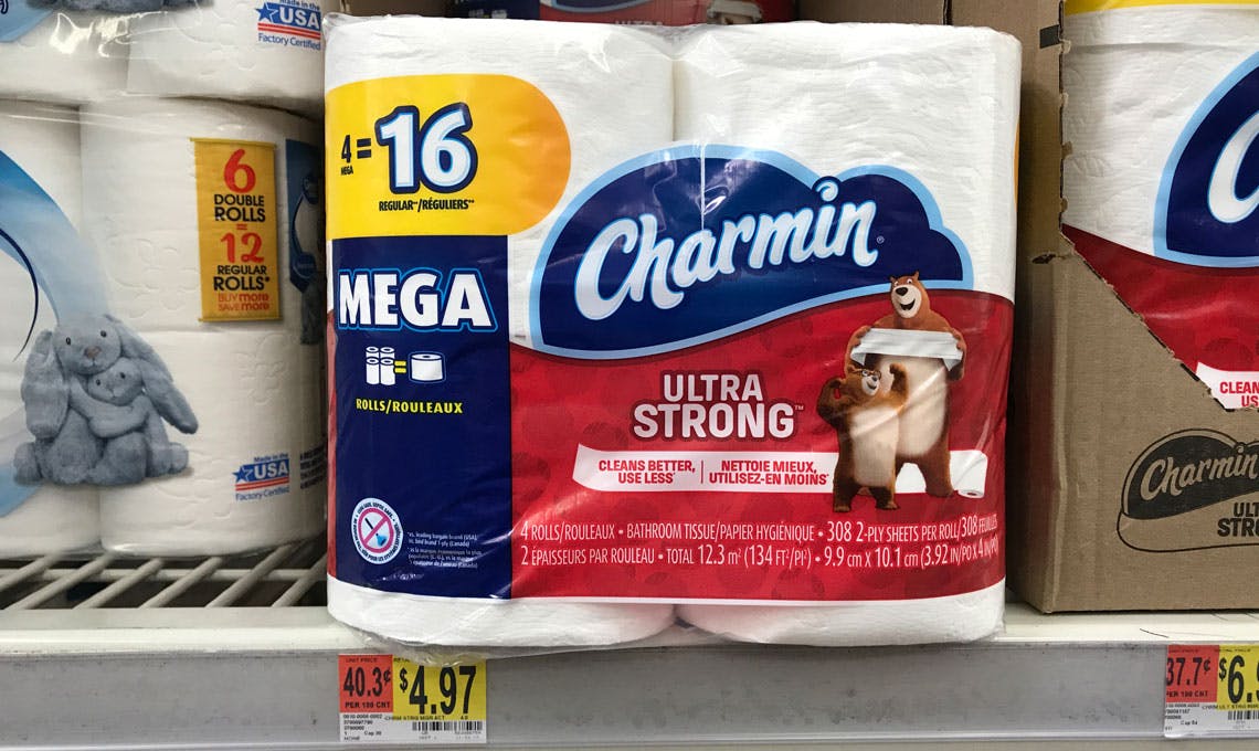 New Charmin Coupons! Toilet Paper, Only 3.97 at Walmart! The Krazy