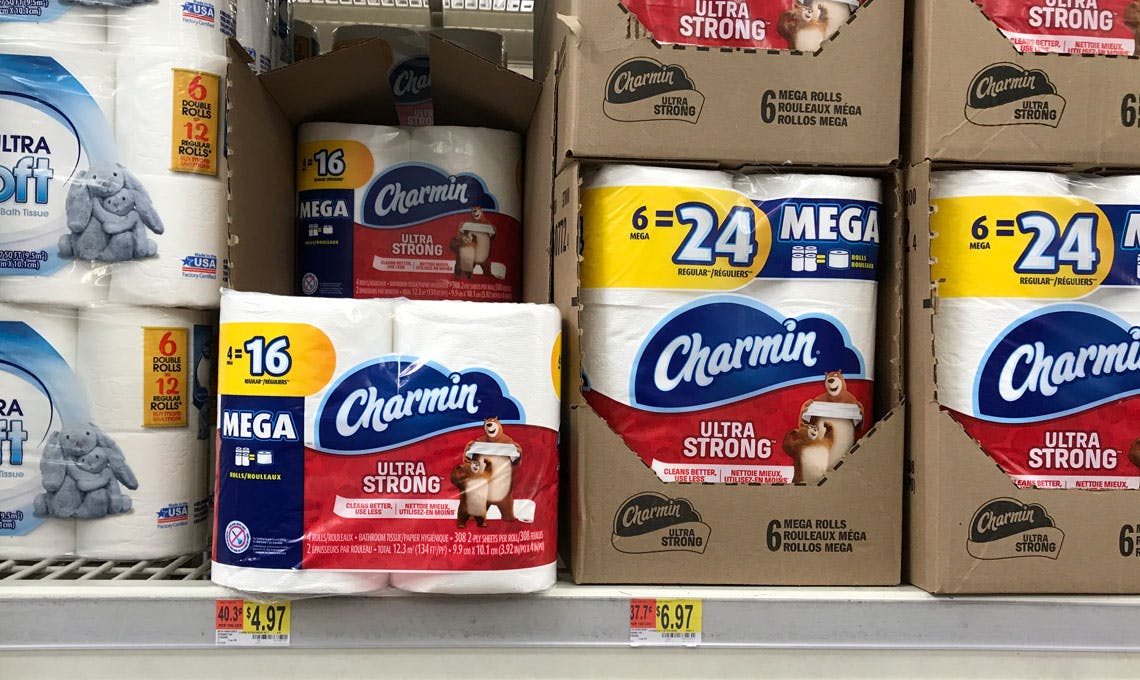New Charmin Coupons! Toilet Paper, Only 3.97 at Walmart! The Krazy