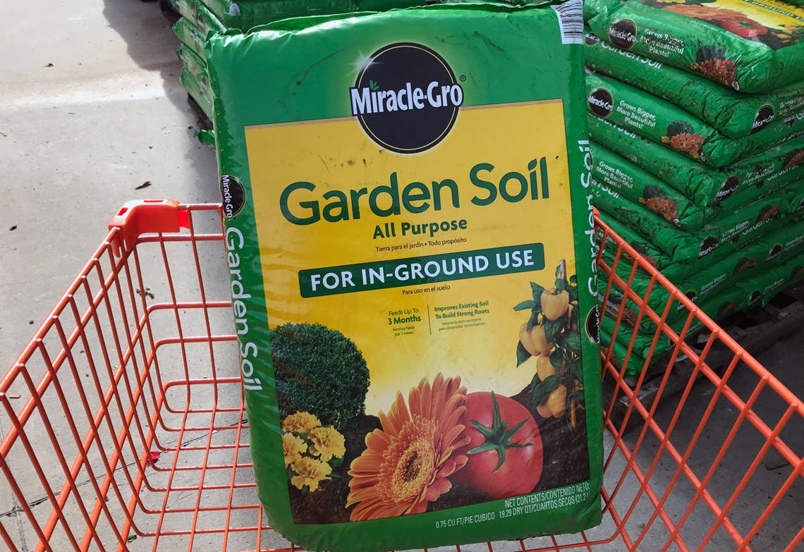 Miracle Gro Garden Soil 2 At Home Depot Lowe S The Krazy Coupon Lady