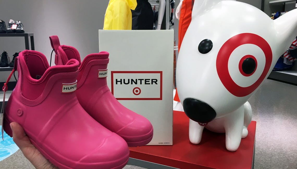 pink hunter boots target
