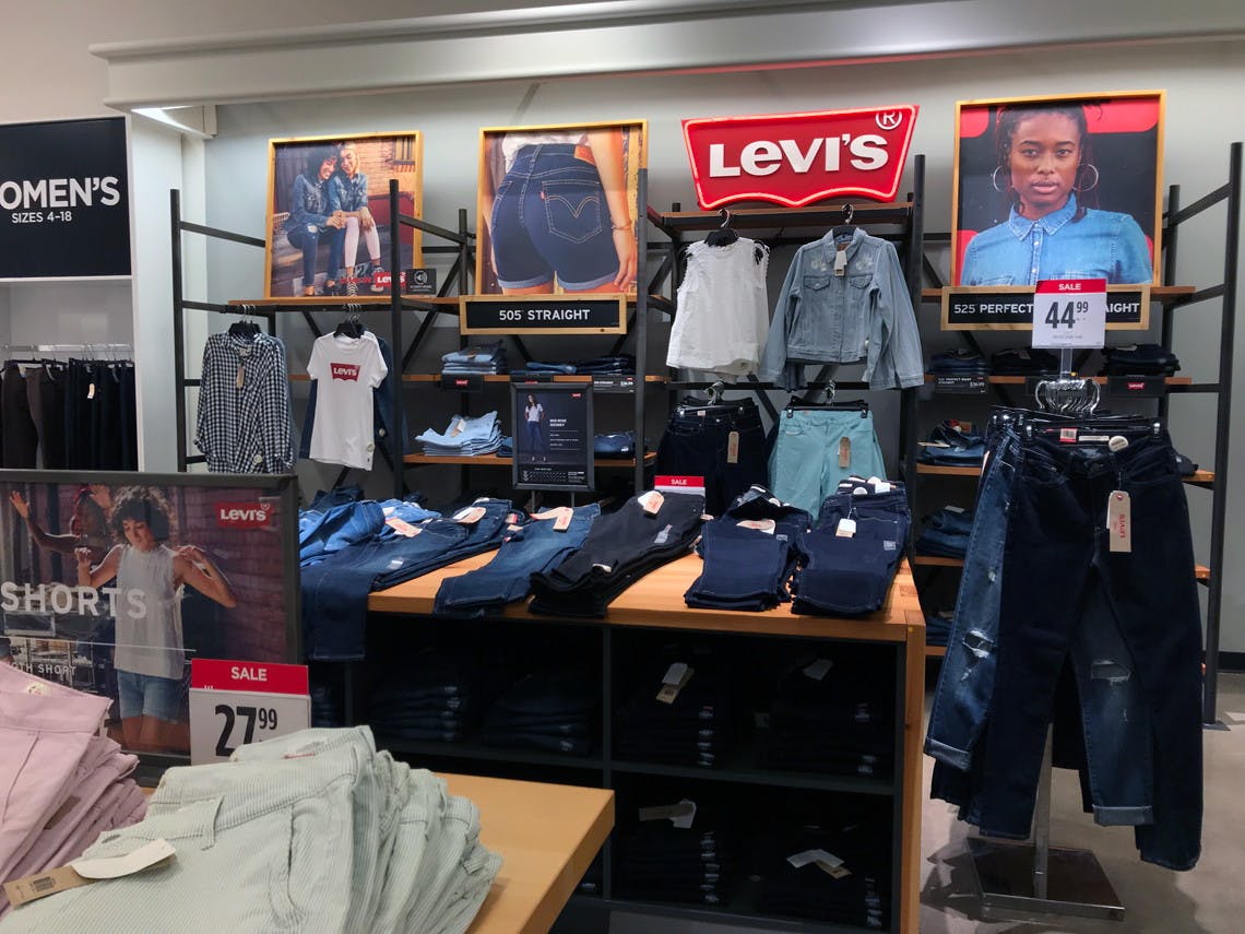 jcpenney jeans levis