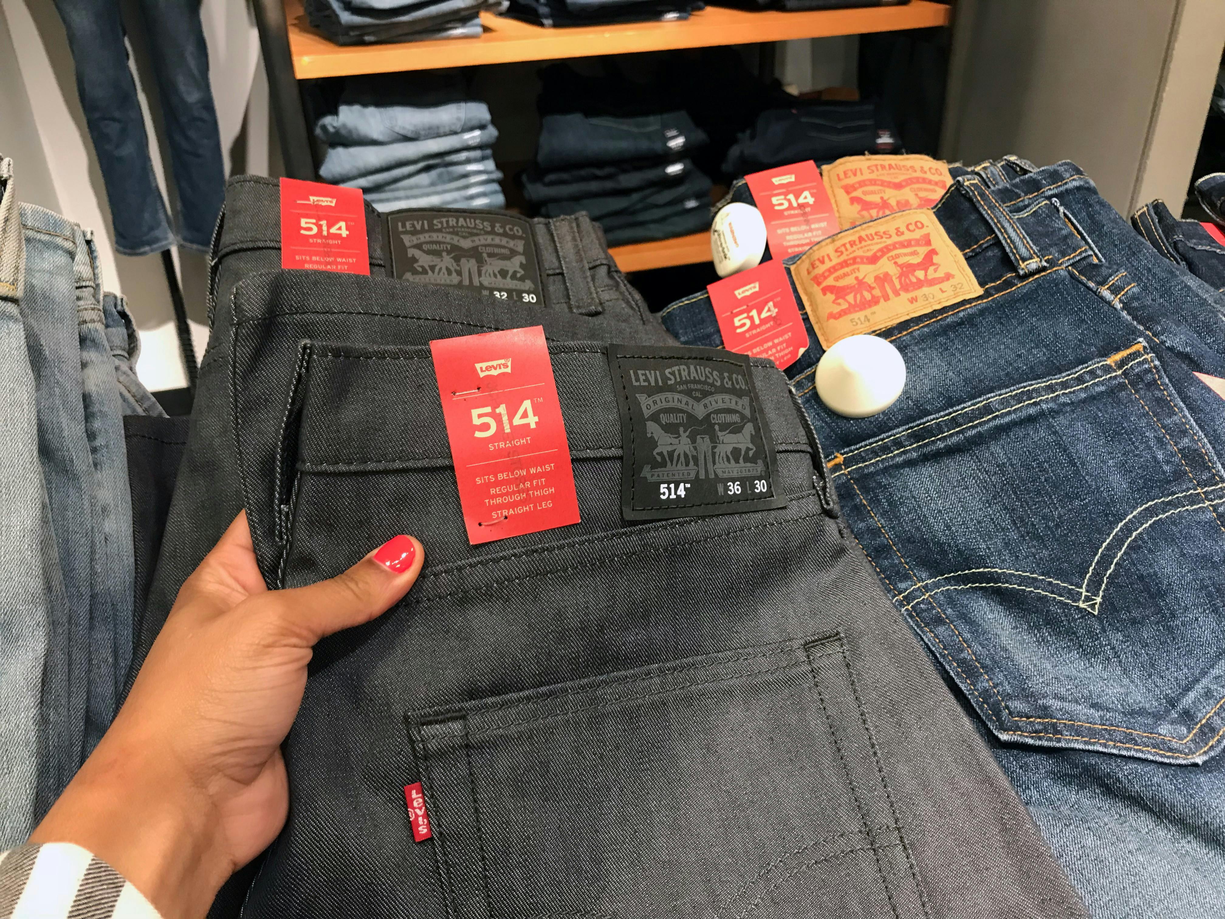 jcpenney levis 514