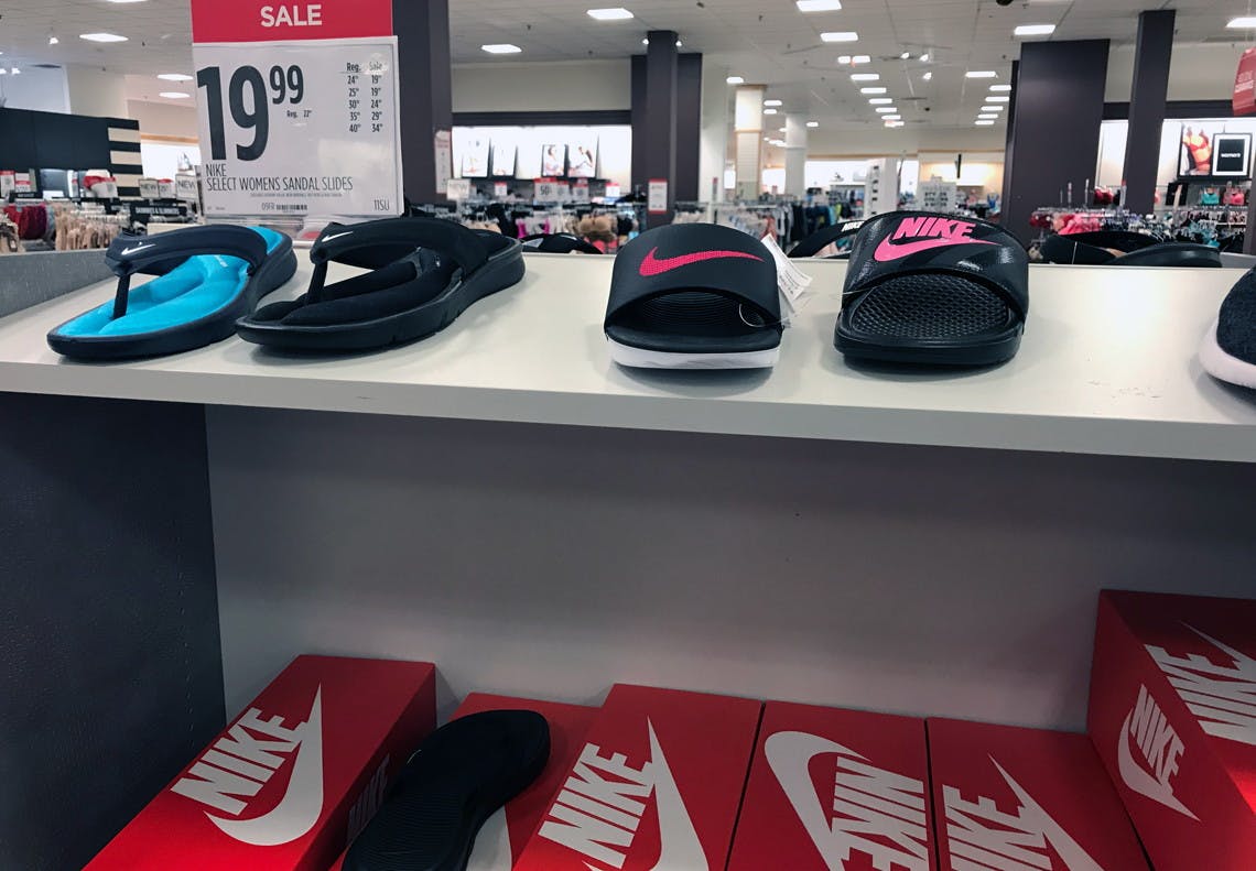 jcpenney nike sandals