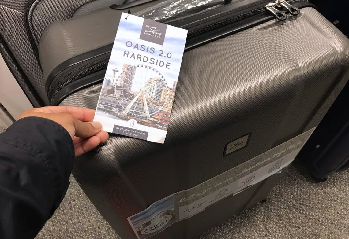 kohls skyway luggage rebate