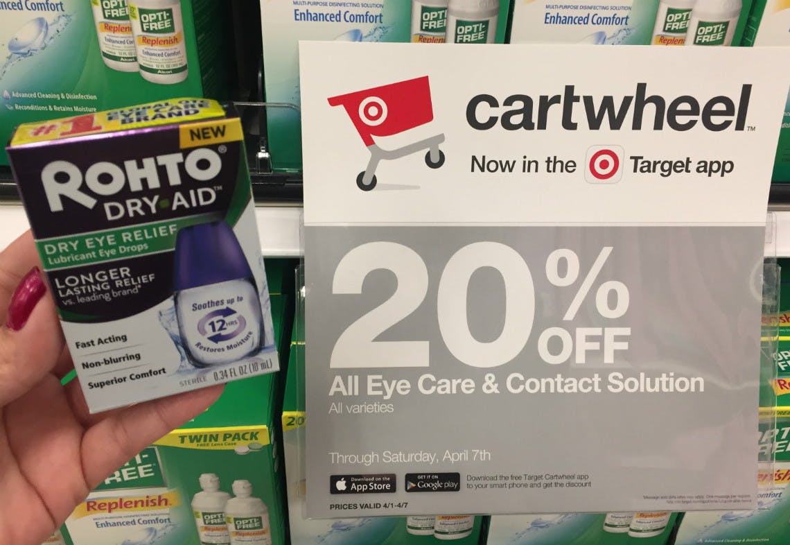 Rohto DryAid Eye Drops, Only 0.99 at Target! The Krazy Coupon Lady