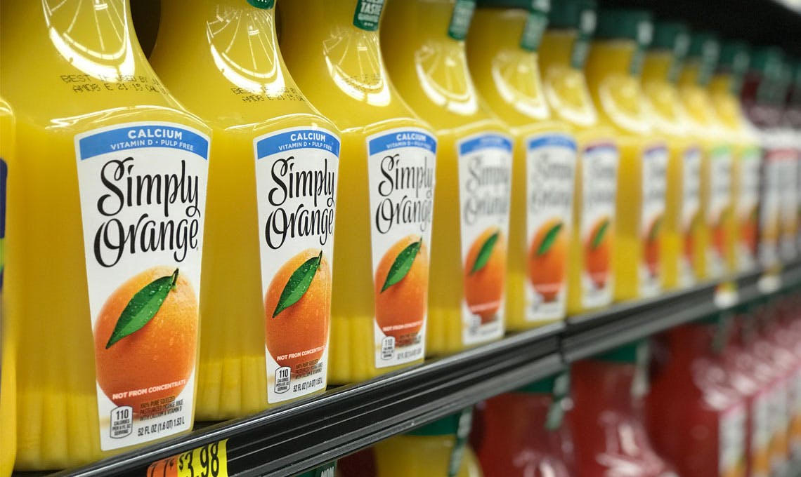 Simply Orange Juice, 2.98 at Walmart Use Just Your Phone! The