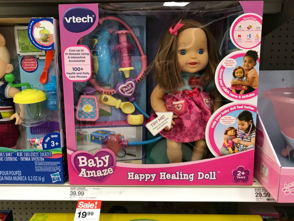 baby amaze happy healing doll