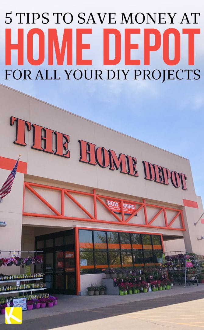 5 Tips to Save Money at Home Depot for All Your DIY Projects
