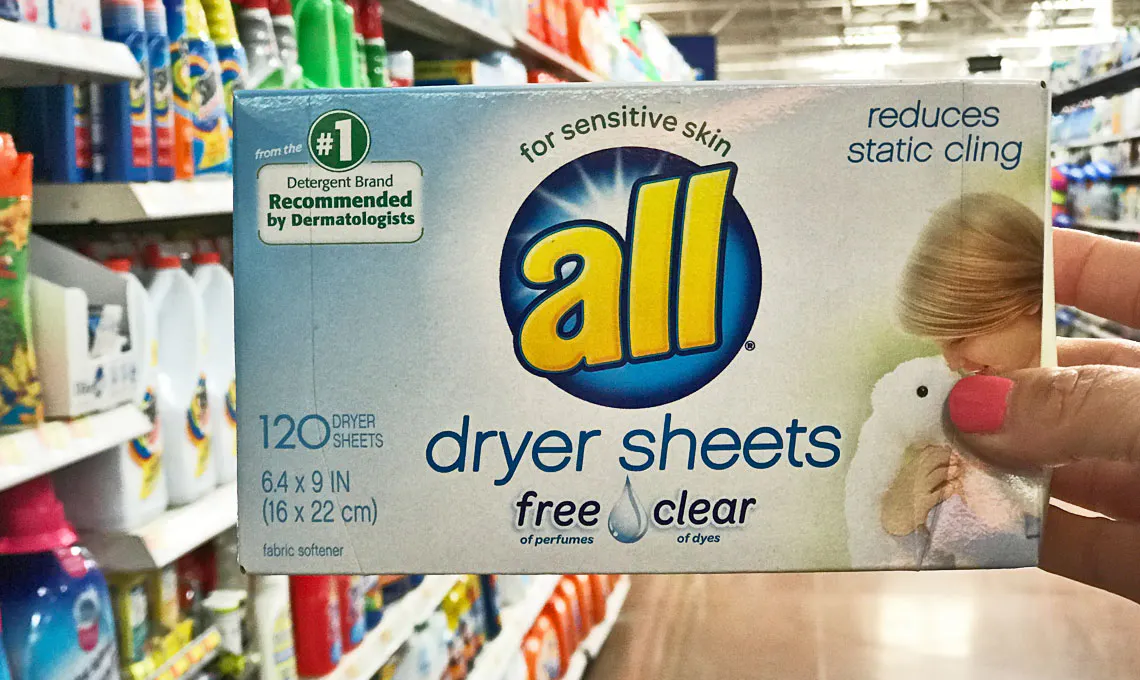 All Free Clear Dryer Sheets Only 1 97 At Walmart The Krazy 