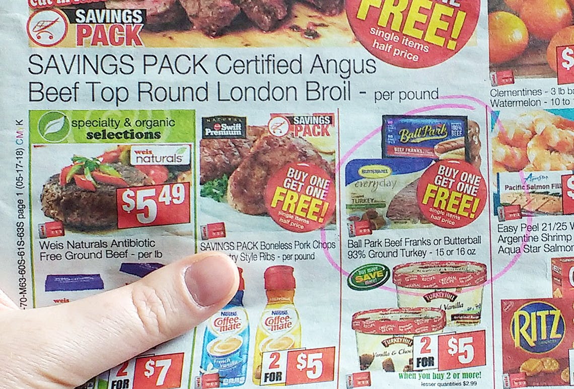 Free Butterball Ground Turkey At Weis The Krazy Coupon Lady
