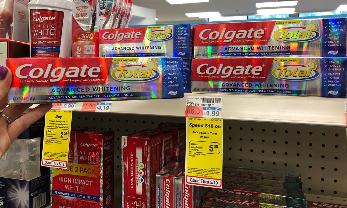 Colgate Toothpaste Only 0 49 At Cvs The Krazy Coupon Lady