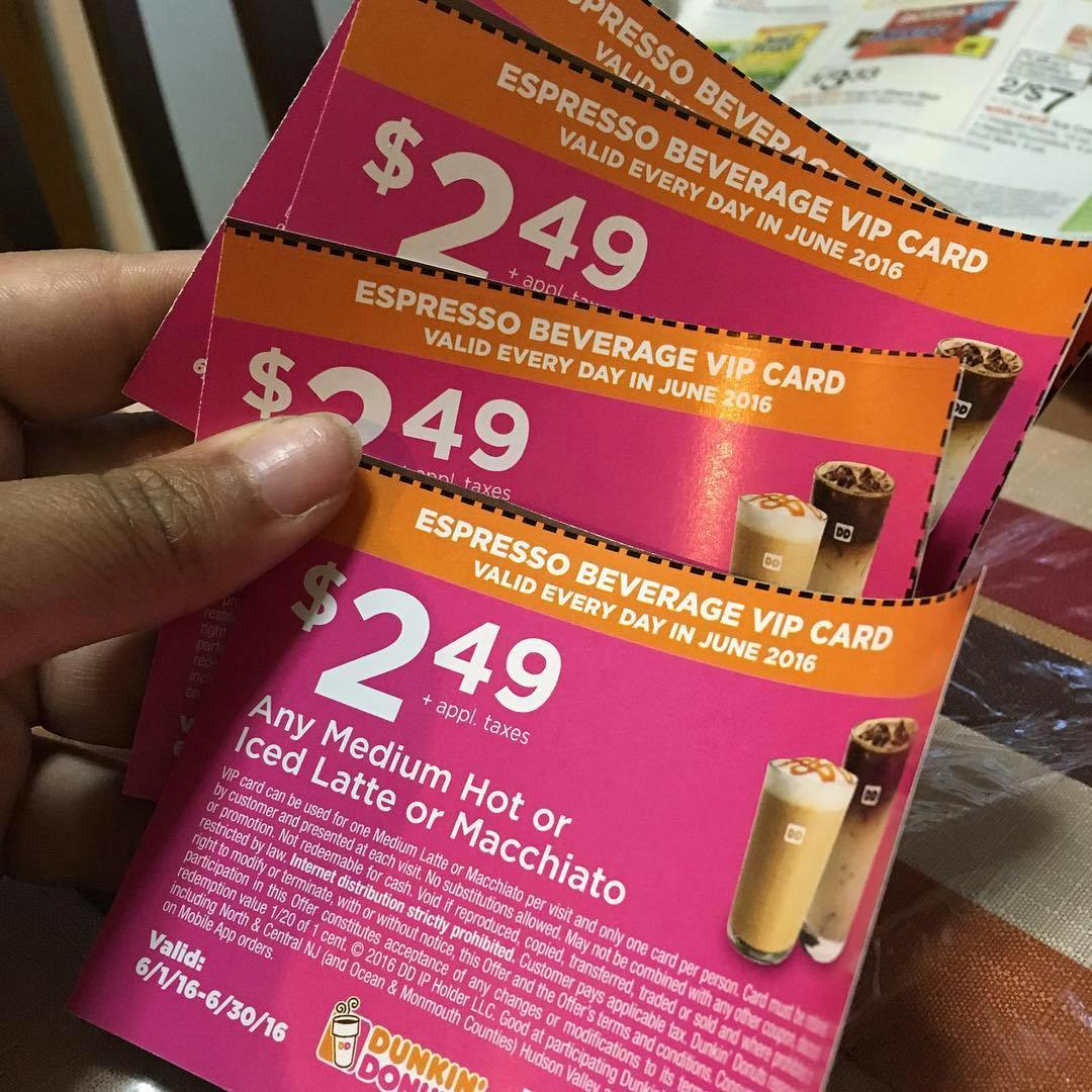 Dunkin’ Donuts Rewards Program